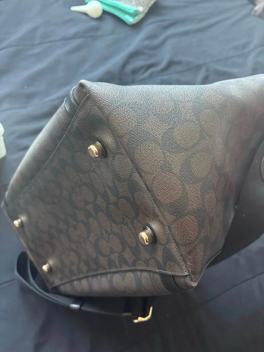 Coach Brown Diaper Bag